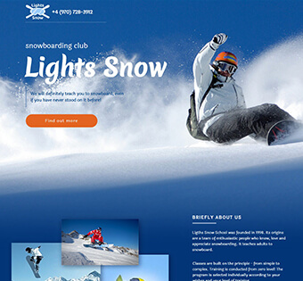 Lights Snow. Школа сноубодистов